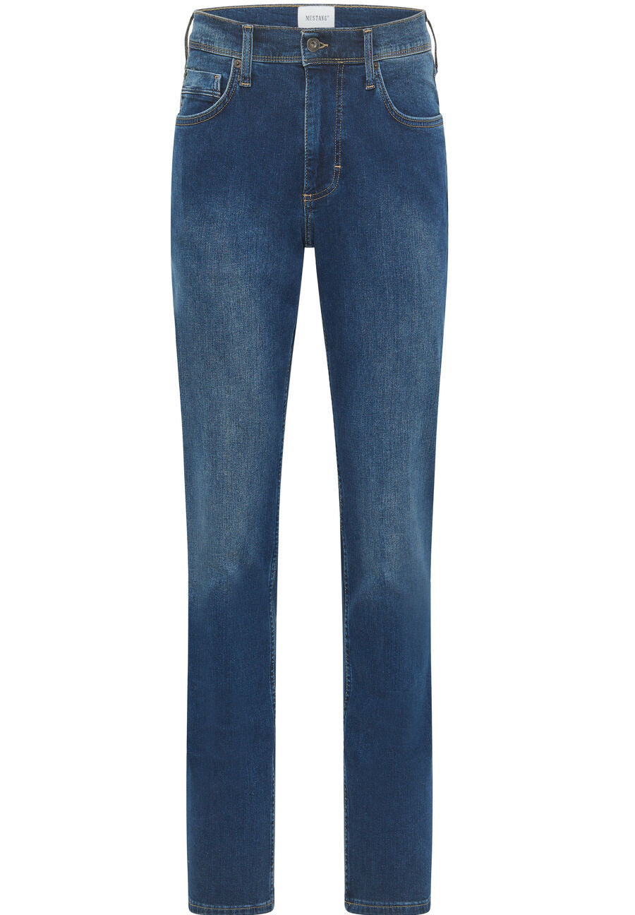 MUSTANG WASHINGTON MĘSKIE SPODNIE JEANSOWE DENIM BLUE 1007640 5000 881