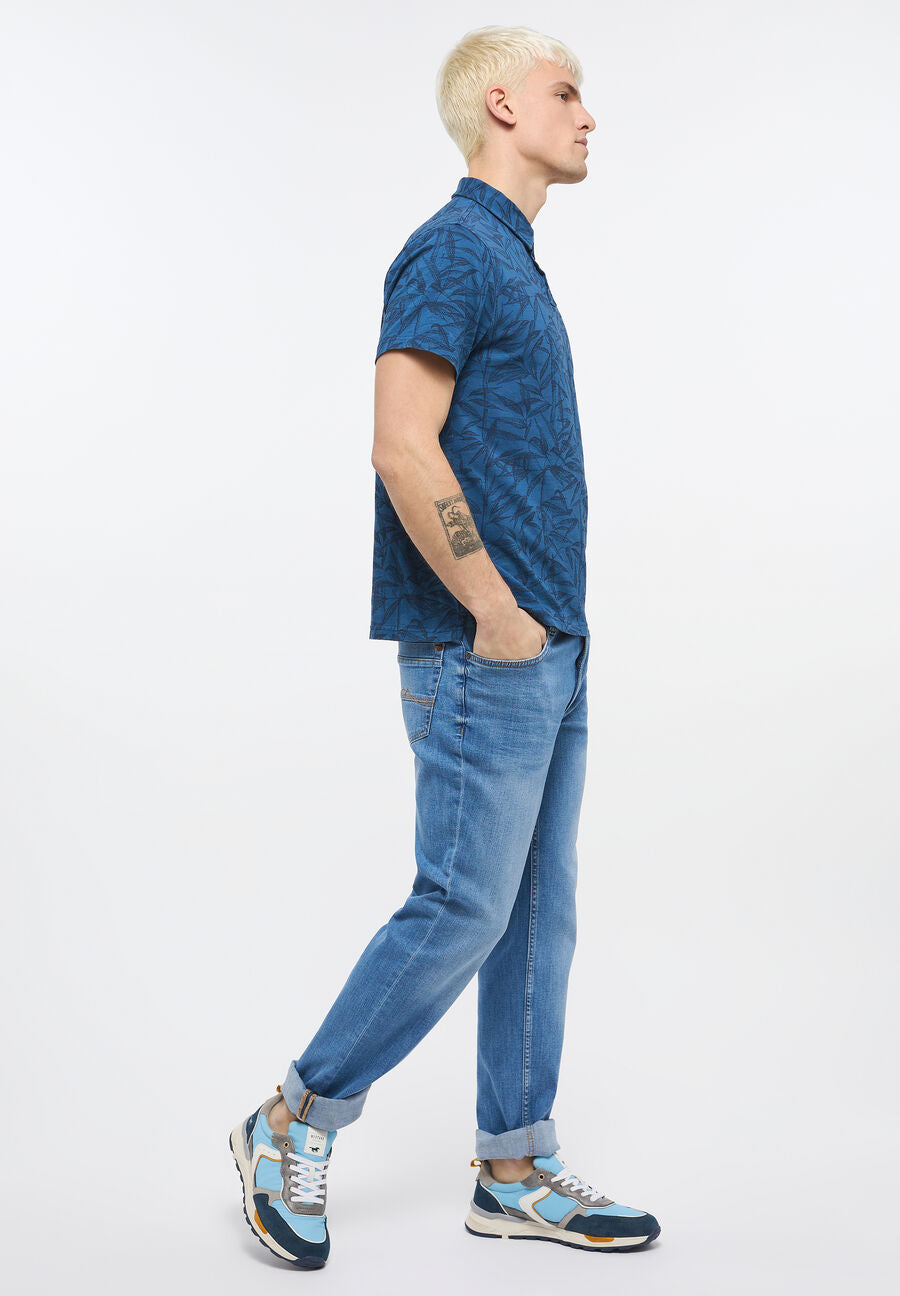 MUSTANG WASHINGTON MĘSKIE SPODNIE JEANSOWE JEANSY DENIM BLUE 1013671 5000 412