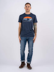 Męski T-shirt Koszulka Marcus Ketil 28-200564 7077