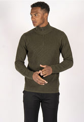 Marcus męski sweter STRIK Langdon Half Zip 21-200161 5552