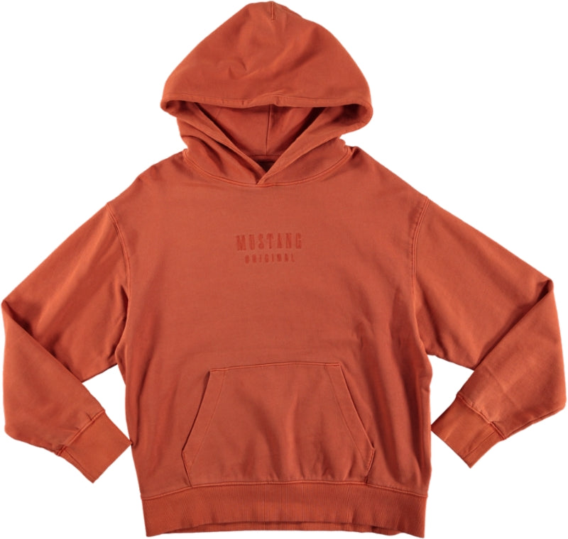 Męska Bluza Nierozpinana Mustang Style Eden Burnt Ochre 1016257 7105