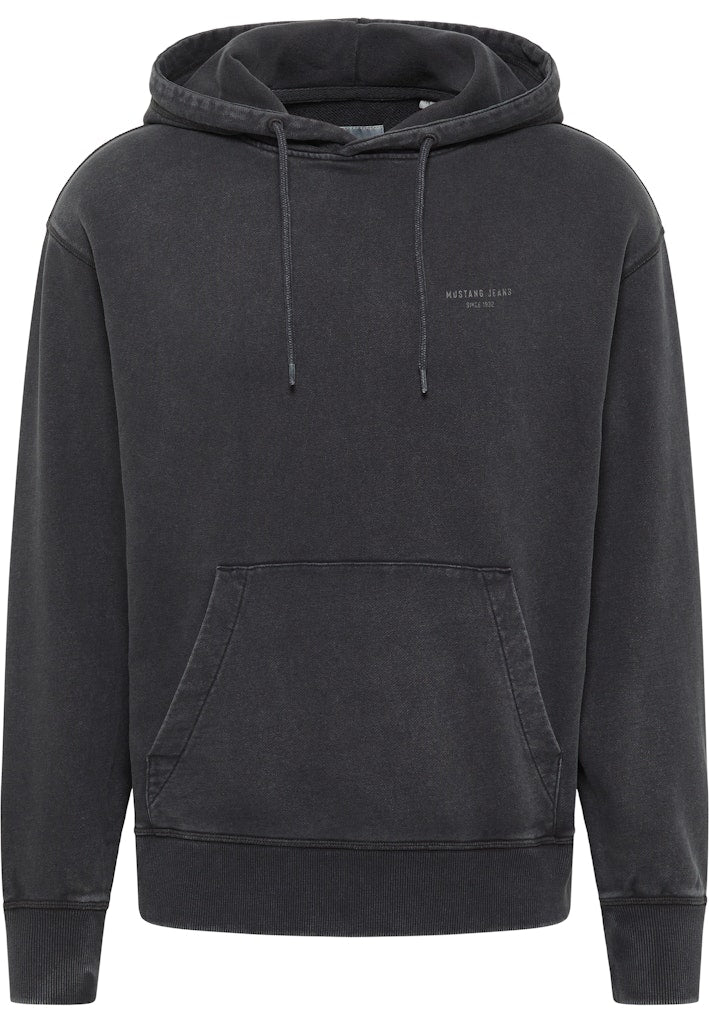 Męska Bluza Nierozpinana Mustang Style Eden Pirate Black 1015925 4088
