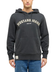 Męska Bluza Nierozpinana Mustang Style Eden Pirate Black 1017554 4088