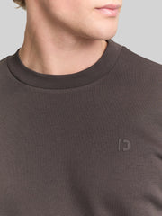 Męska Bluza Tom Tailor Crewneck Sweatshirt Pavement Grey 1045957 11587