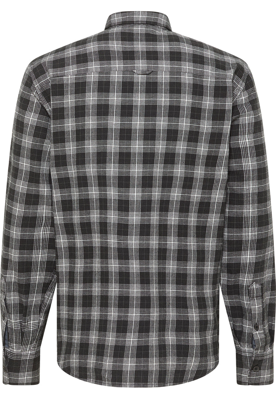 Męska Koszula MUSTANG Eastbridge Grunge Check Grey 1015625 12646