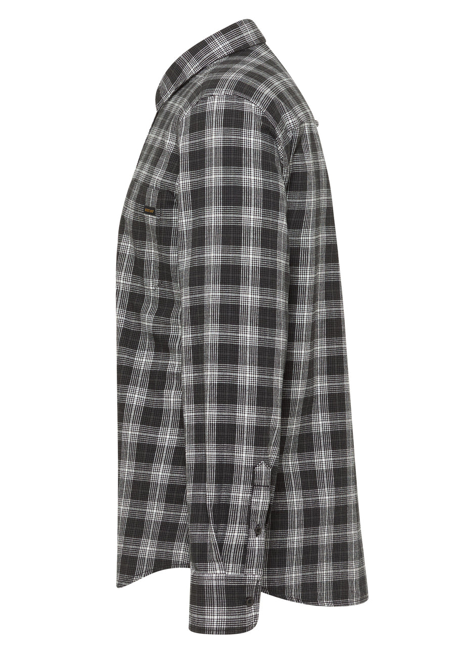 Męska Koszula MUSTANG Eastbridge Grunge Check Grey 1015625 12646