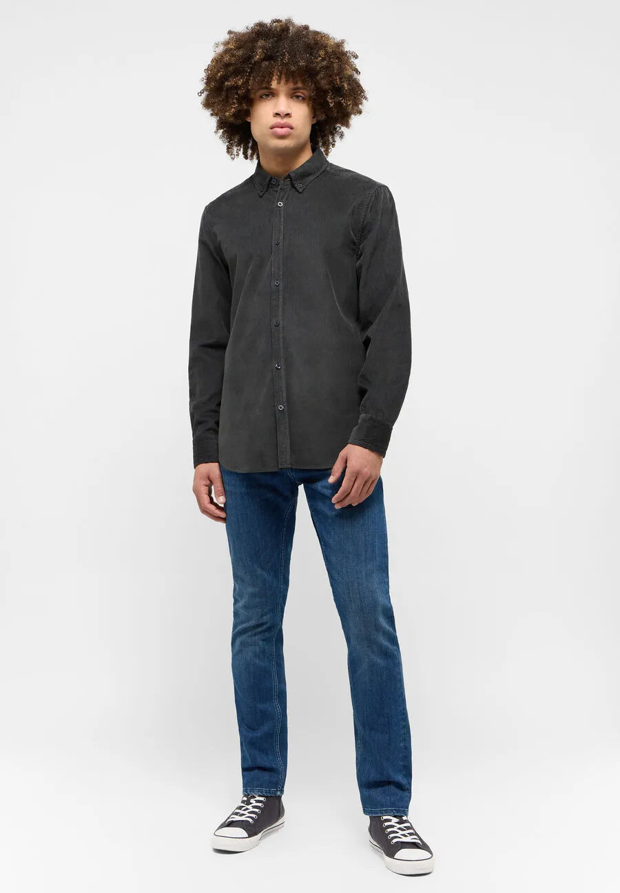 Męska Koszula MUSTANG Iowa Pirate Black 1015628 4088