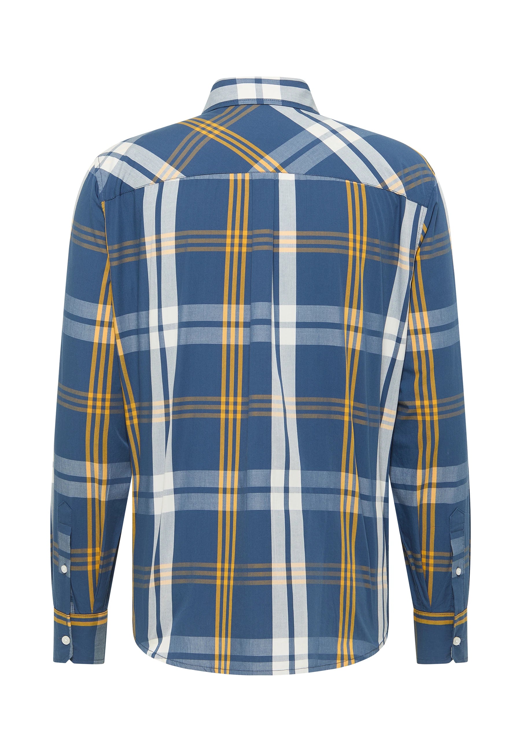 Męska Koszula Mustang Style Chester Big Check Blue 1017529 12859