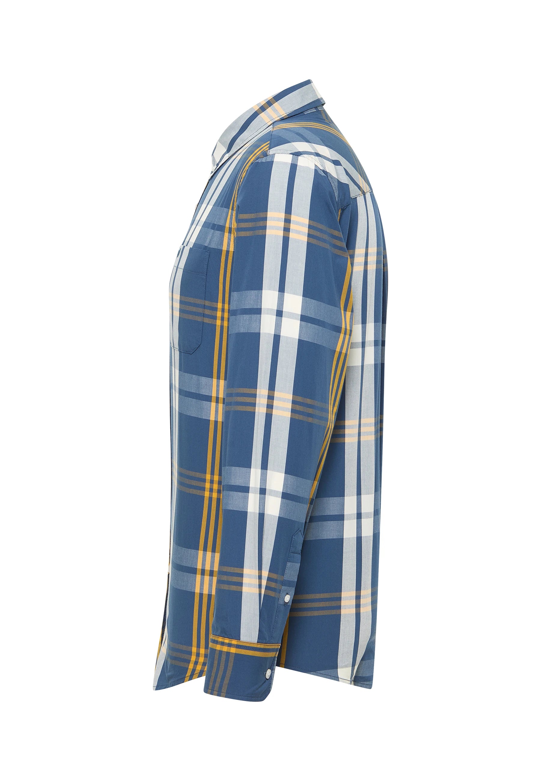 Męska Koszula Mustang Style Chester Big Check Blue 1017529 12859