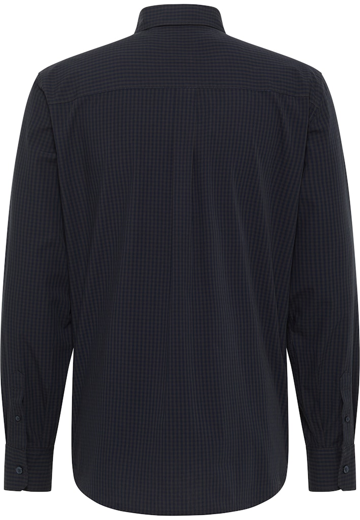 Męska Koszula Mustang Style Chester Navy Tonal Gingham 1015905 12667