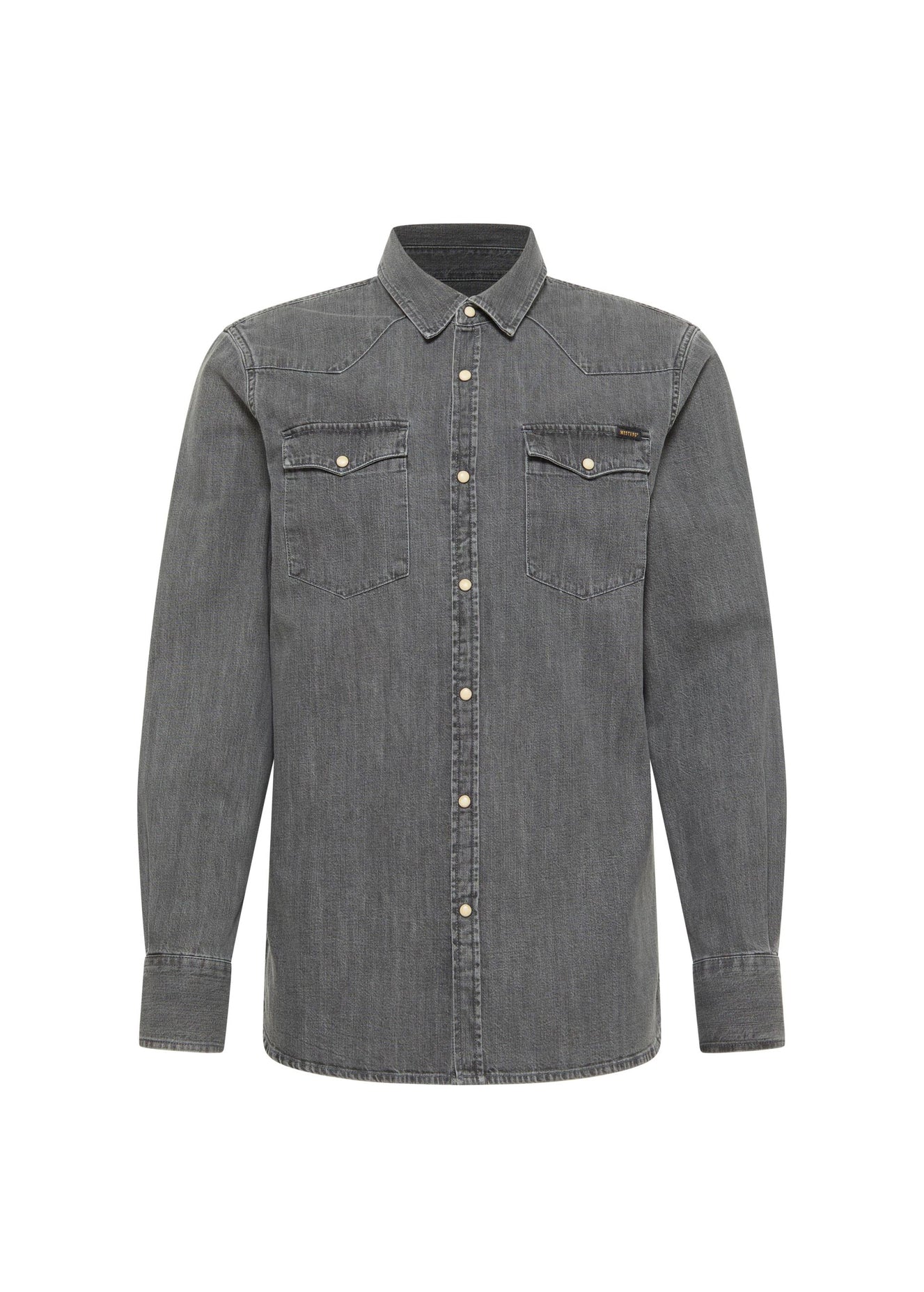 Męska Koszula Mustang Style Duver Denim Black 1016957 4000 300