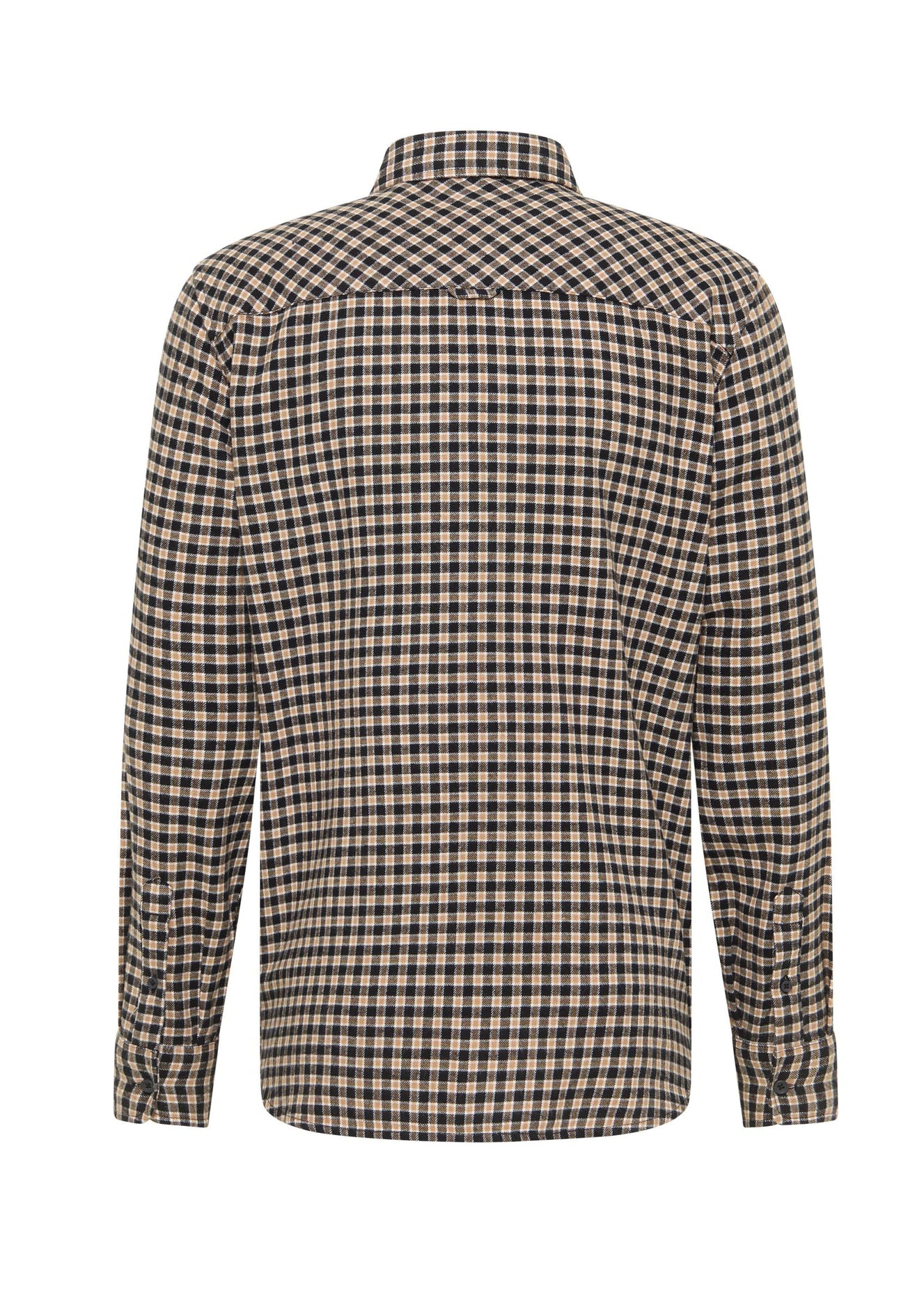 Męska Koszula Mustang Style Eastbridge Brushed Twill Mini Check Black 1016960 12786