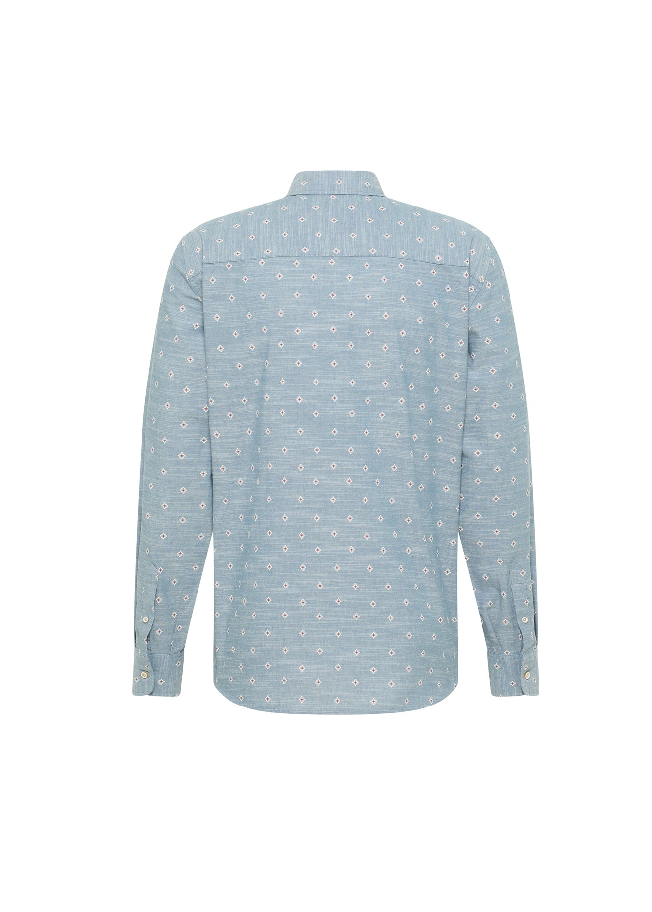 Męska Koszula Mustang Style Elmore Ikat Light Chambray 1016948 12766