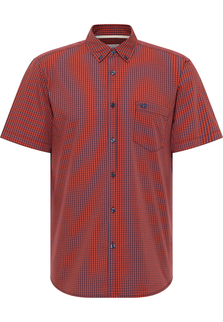 Męska Koszula Mustang Style Gilroy Ochre Vichy Check 1016250 12707