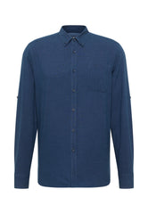Męska Koszula Mustang Style Rawlins Dark Blue Two Tone 1017536 12867