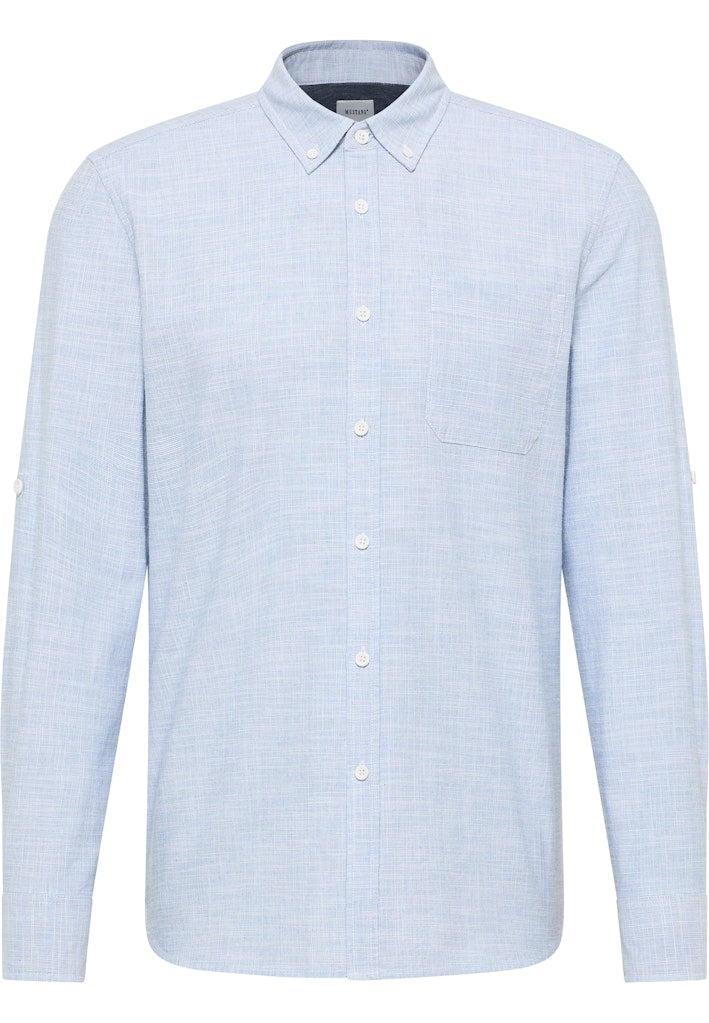 Męska Koszula Mustang Style Rawlins Faded Denim 1016247 5124