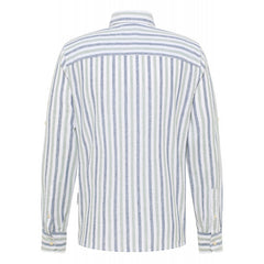 Męska Koszula Mustang Style Rawlins Green Multi Bold Stripe 1016470 12744