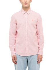 Męska Koszula Mustang Style Rawlins Red Fine Stripe 1016472 12735