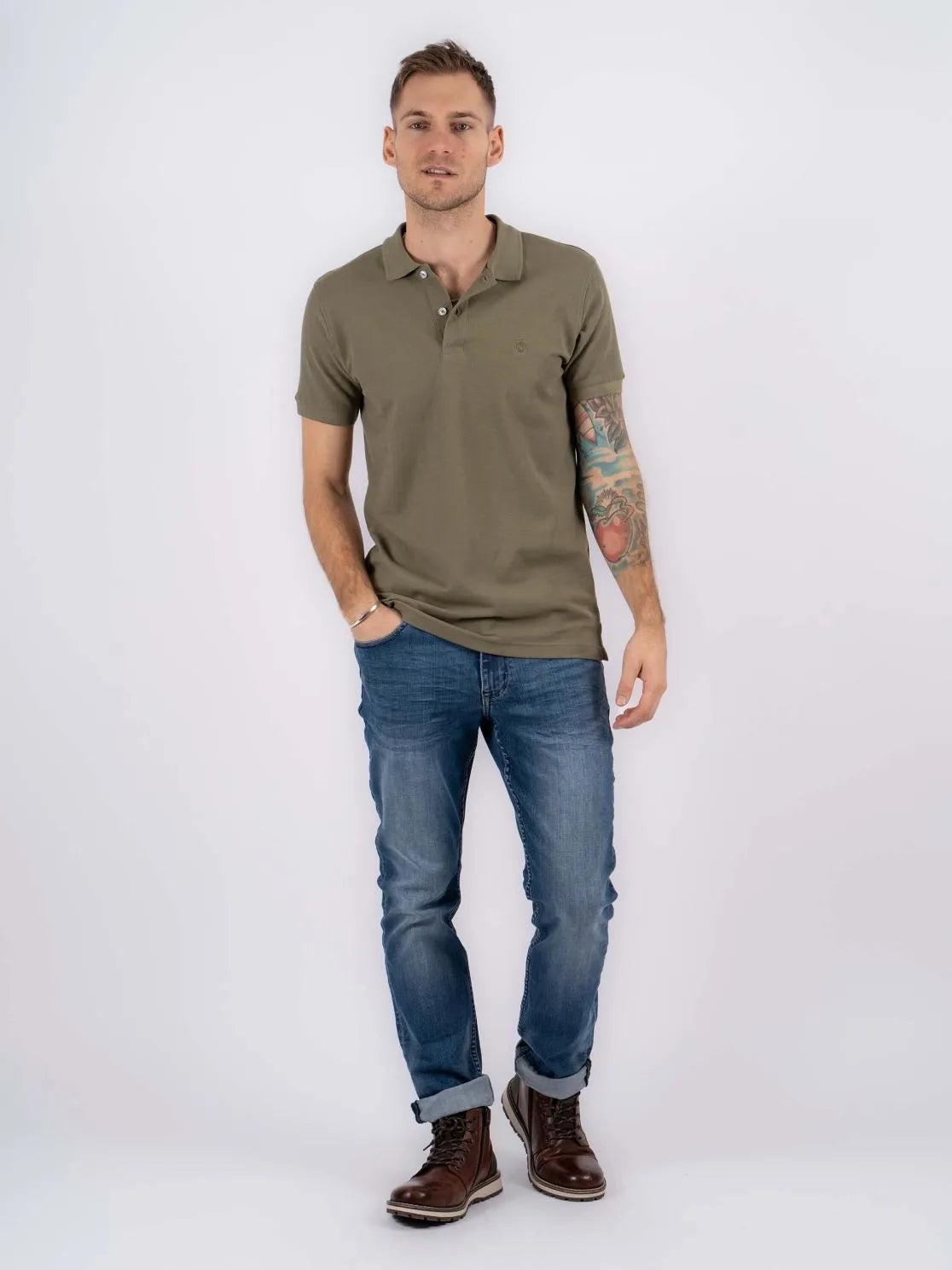 Męska Koszulka Polo Marcus Tyler Polo 27-200041 5069