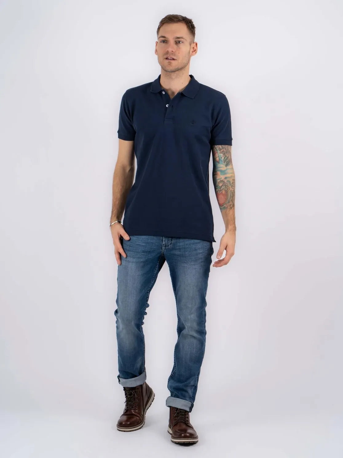 Męska Koszulka Polo Marcus Tyler Polo 27-200041 7115