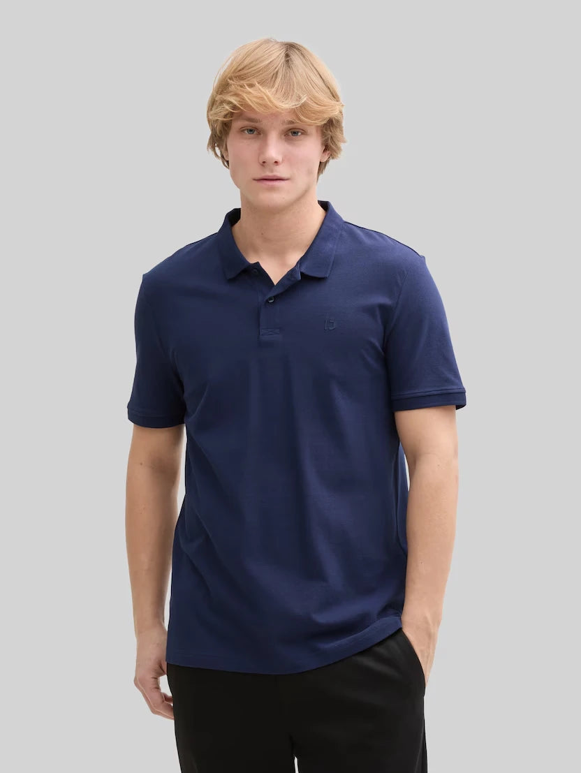 Męska Koszulka Polo Tom Tailor Basic Polo Dark Blueberry 1045587 34590