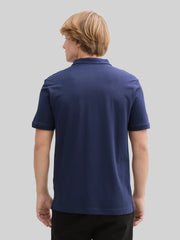 Męska Koszulka Polo Tom Tailor Basic Polo Dark Blueberry 1045587 34590