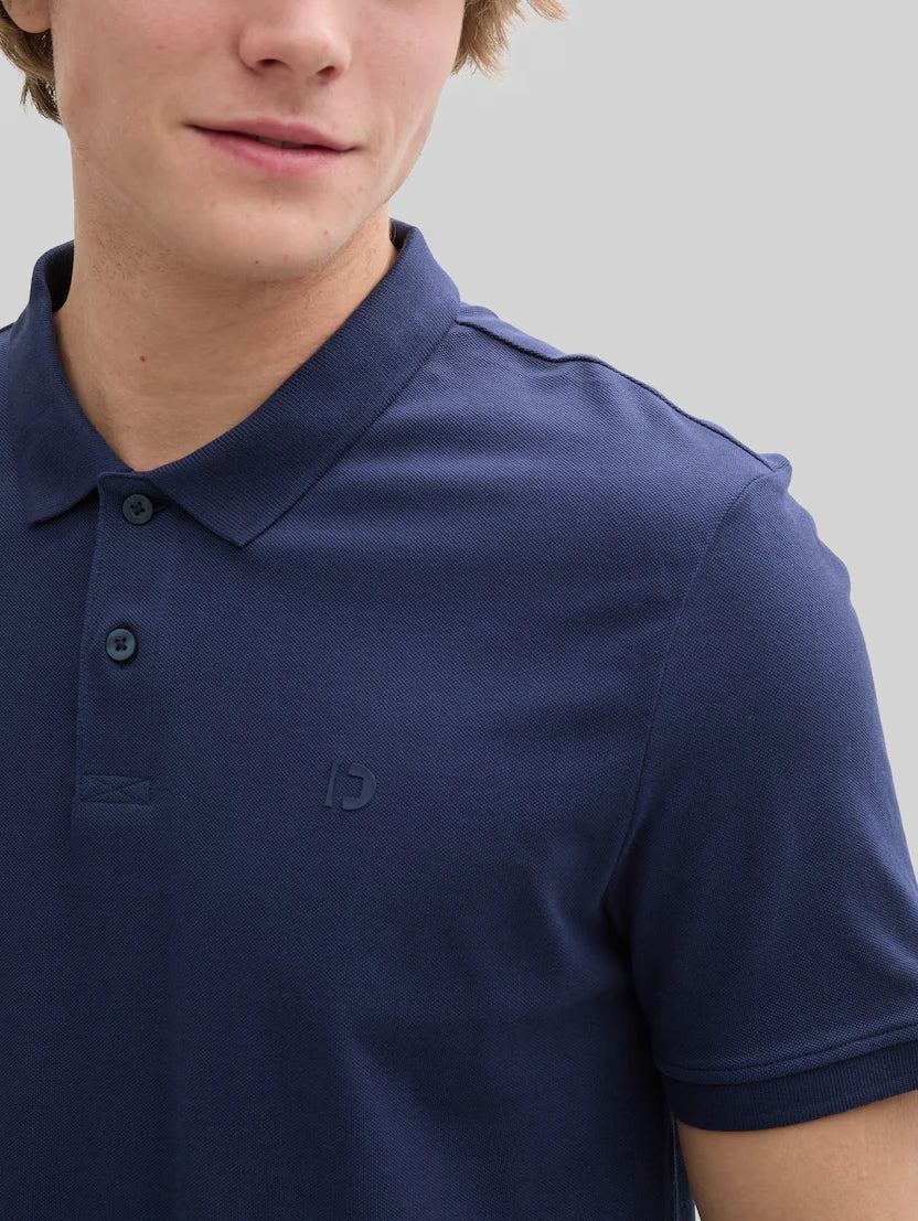 Męska Koszulka Polo Tom Tailor Basic Polo Dark Blueberry 1045587 34590