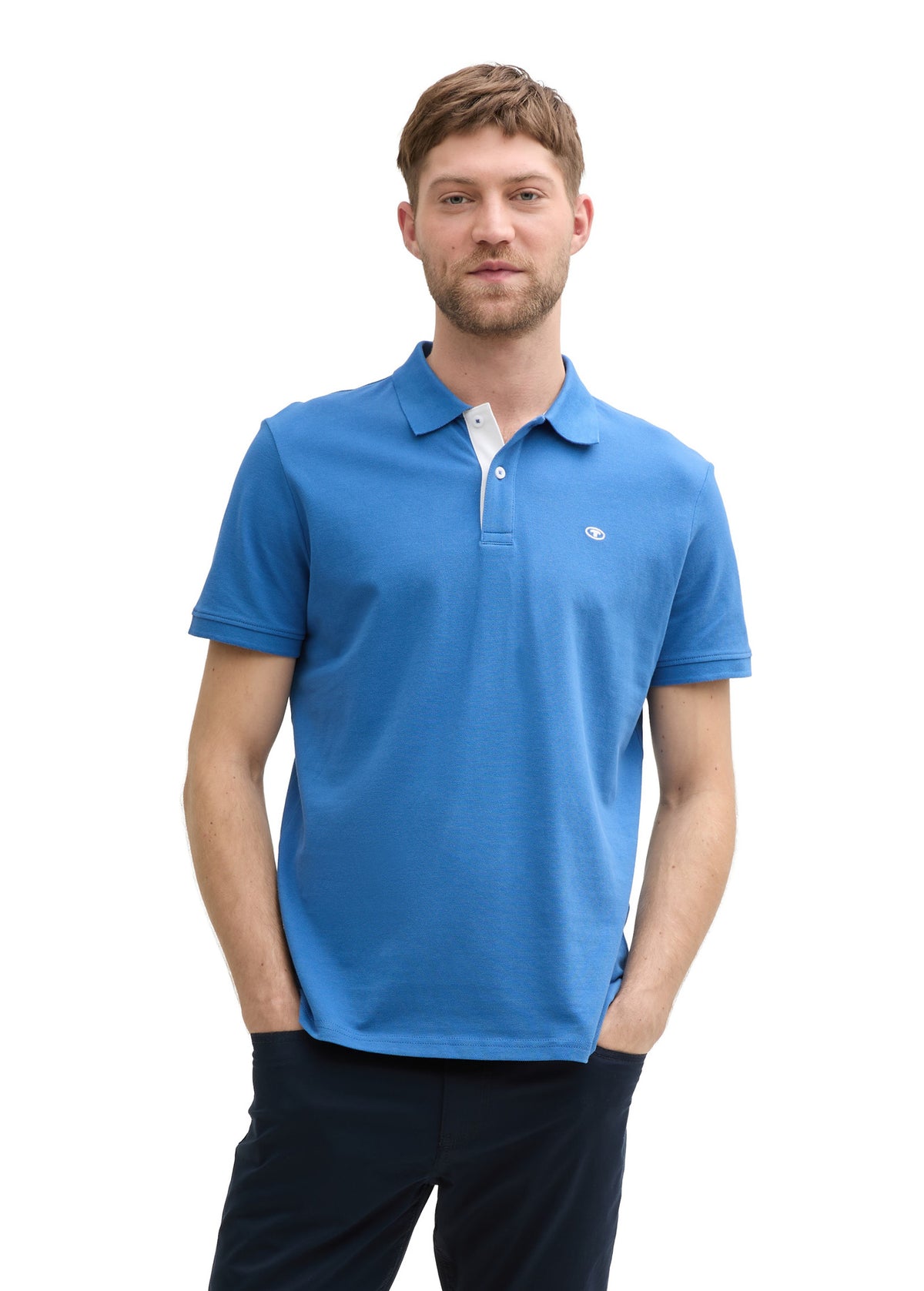 Męska Koszulka Polo Tom Tailor Basic Polo Sapphire Blue 1031006 11356