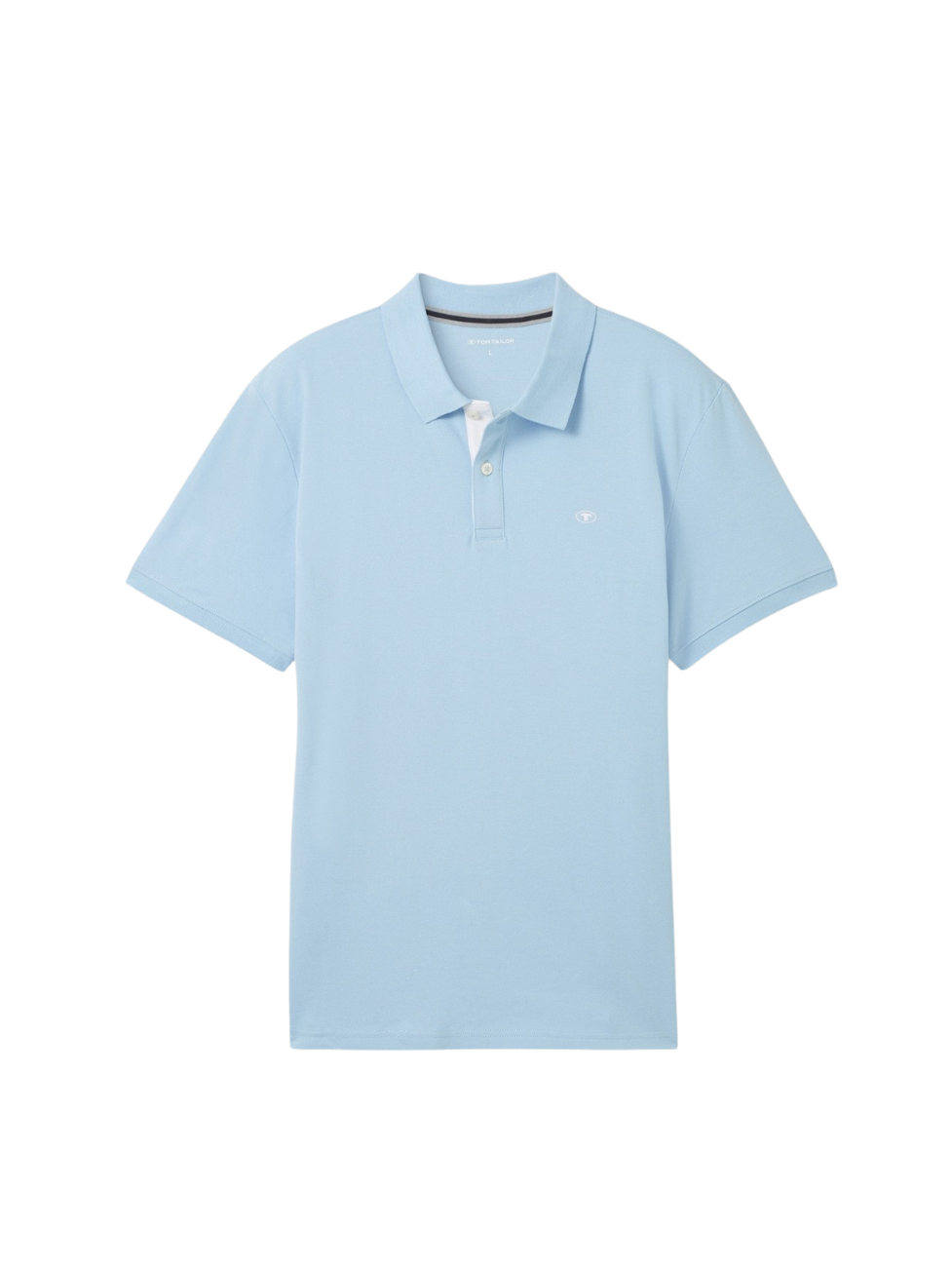 Męska Koszulka Polo Tom Tailor Basic Polo Washed Out Middle Blue 1031006 32245