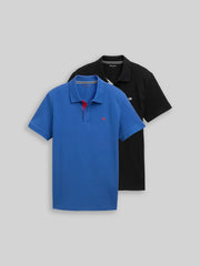 Dwupak Męska Koszulka Polo Tom Tailor Doublepack Polo Advanced Blue 1044879 11132