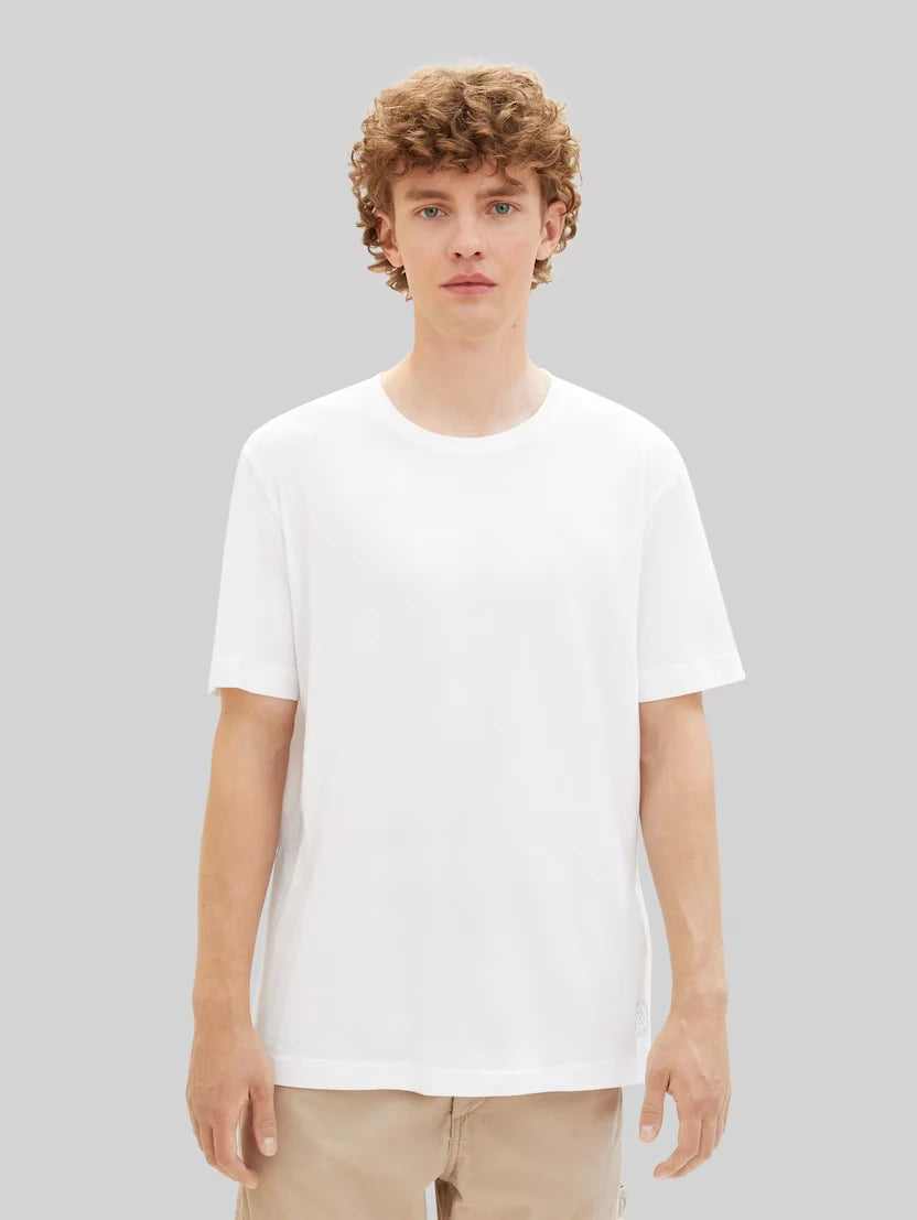 4Pak Męska Koszulka Tom Tailor 4 Pack T-shirts White 1042383 20000