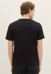 Dwupak Męska Koszulka Tom Tailor Doublepack Crewneck Tee Black 1037741 29999