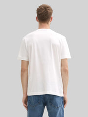 Dwupak Męska Koszulka Tom Tailor Doublepack Crewneck Tee White 1037741 20000