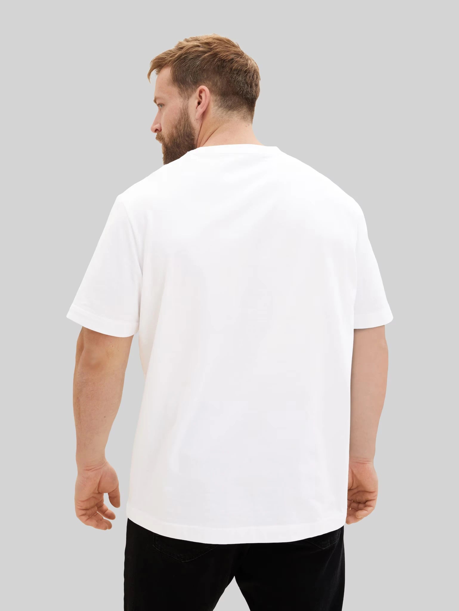 Dwupak Męska Koszulka Tom Tailor Doublepack Crewneck Tee White 1039970 20000