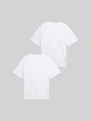 Zestaw Męskich Koszulek Tom Tailor Dwupak V-neck Tee White 1037738 20000