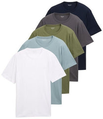 Zestaw Męskich Koszulek Tom Tailor Multipack T-shirt  White 1047052 20000