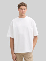 Męska Koszulka Tom Tailor Oversized Boxy T-shirt White 1035912 20000
