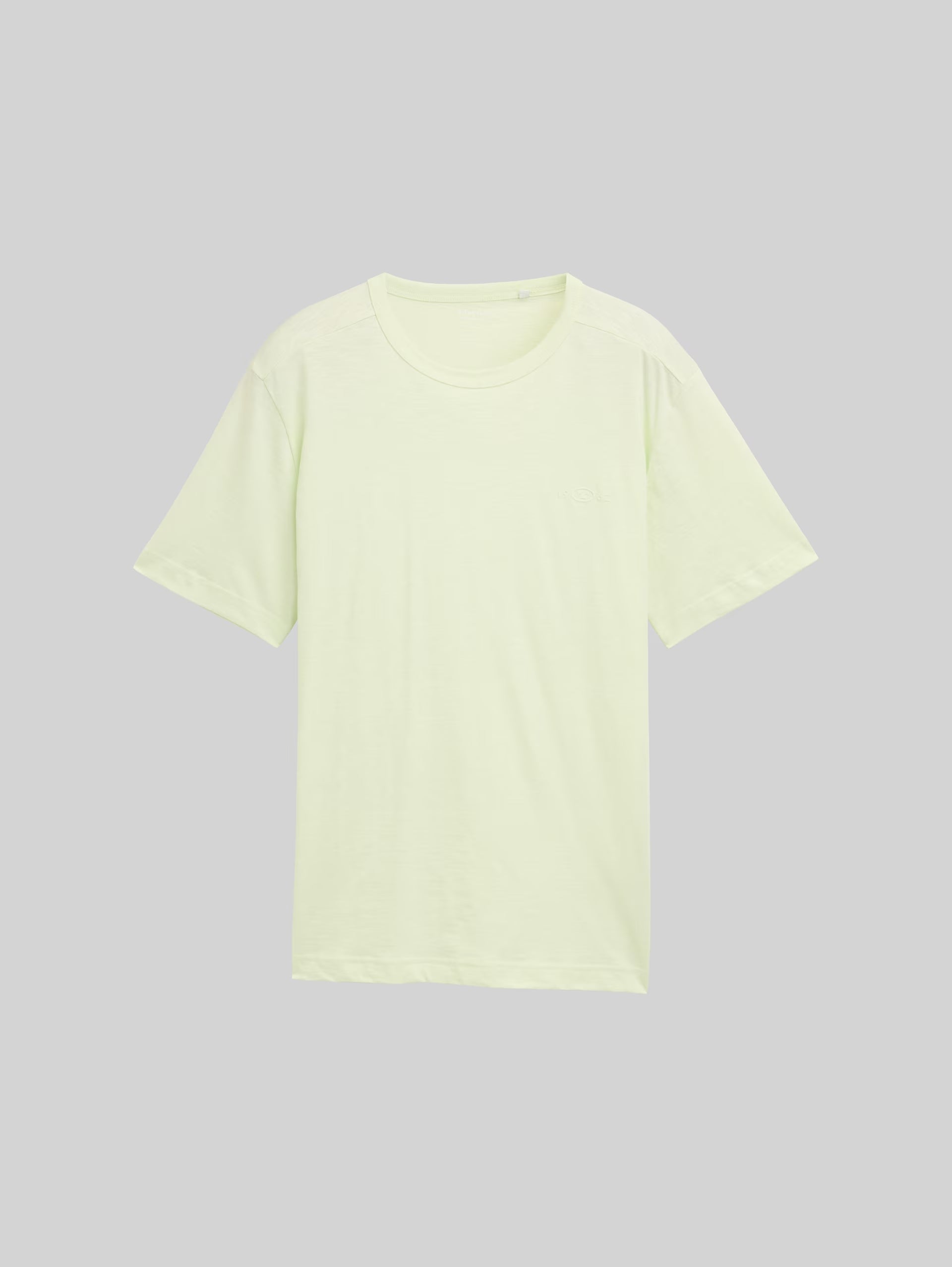 Męska Koszulka Tom Tailor Printed T-shirt Lime Cream Green 1045627 29078
