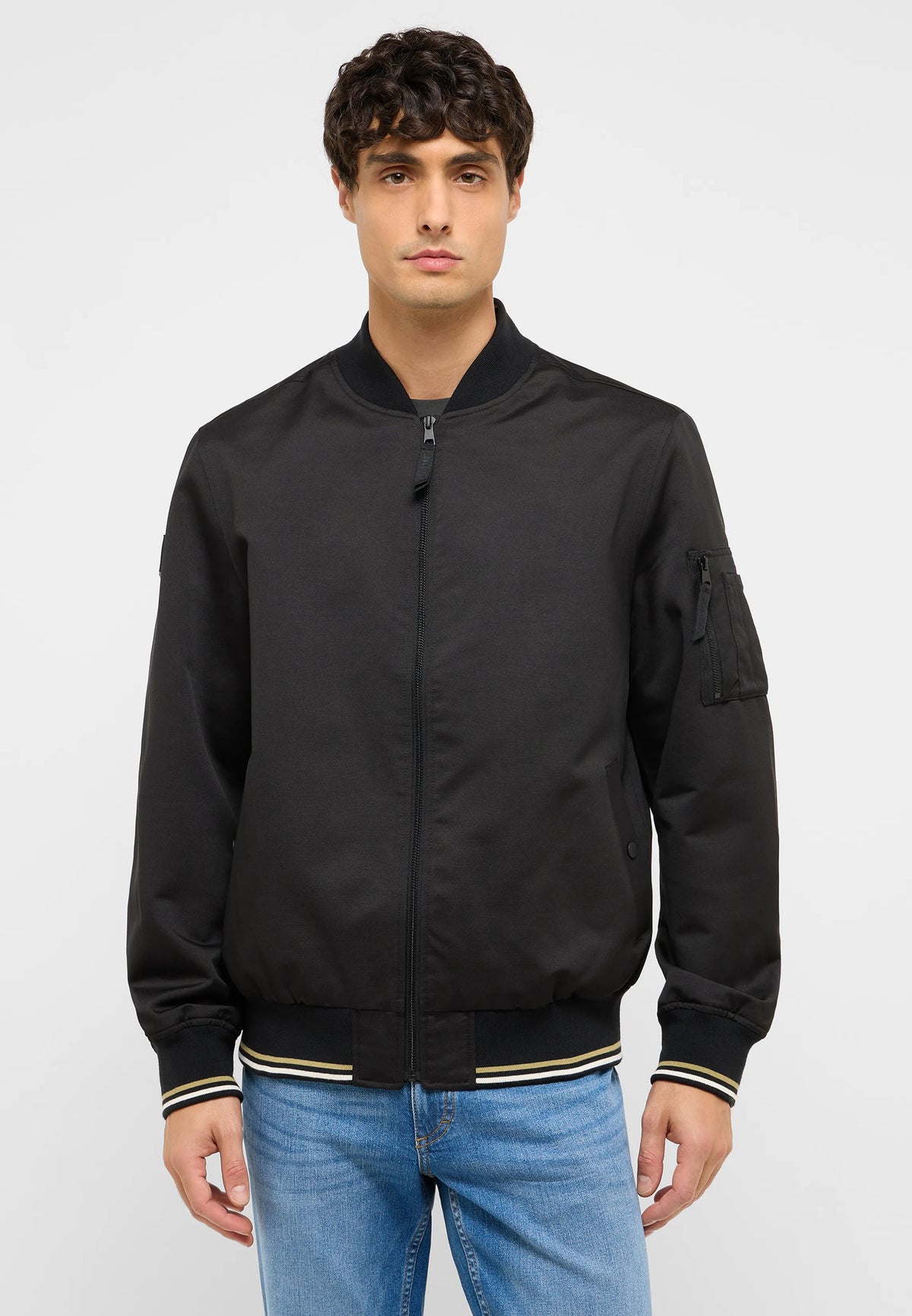 Męska Kurtka Przejściowa Mustang Style Limon Black 1017561 4142