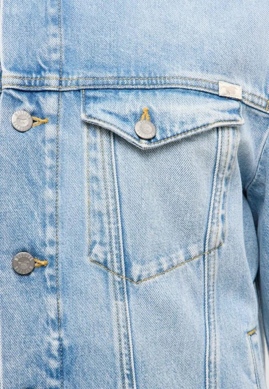 Męska Kurtka Zimowa Mustang Style Dallas Jacket Denim Blue 1017682 5000 312