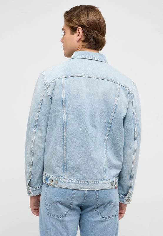Męska Kurtka Zimowa Mustang Style Dallas Jacket Denim Blue 1017682 5000 312