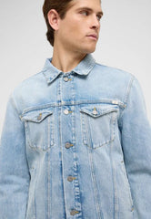 Męska Kurtka Zimowa Mustang Style Dallas Jacket Denim Blue 1017682 5000 312