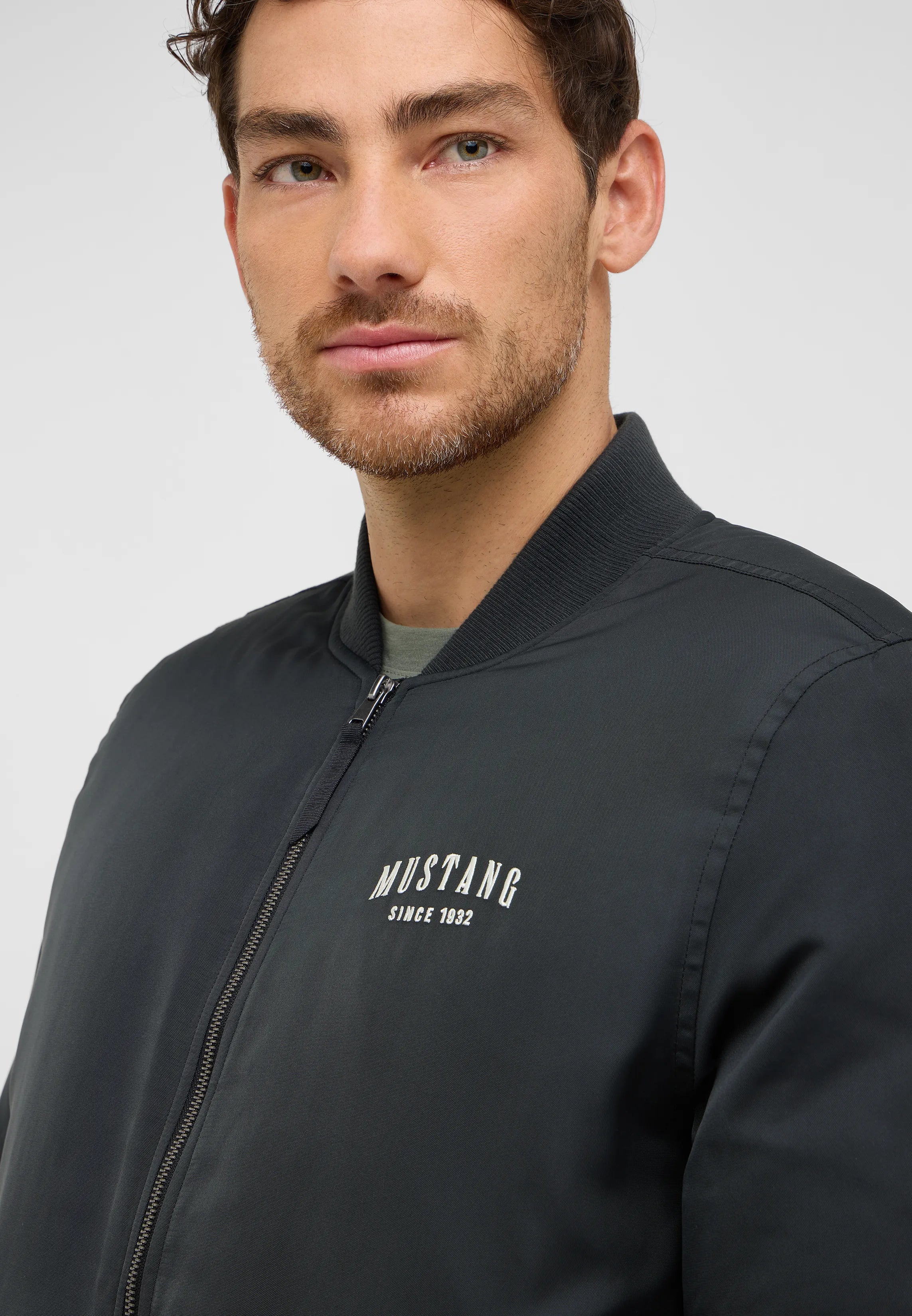 Męska Kurtka Zimowa Mustang Style Byron Jet Black 1016892 4188