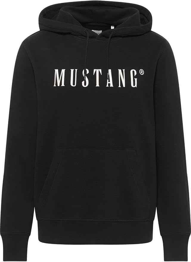 Męska bluza nierozpinana Mustang Style Bronson Black 1014687 4142