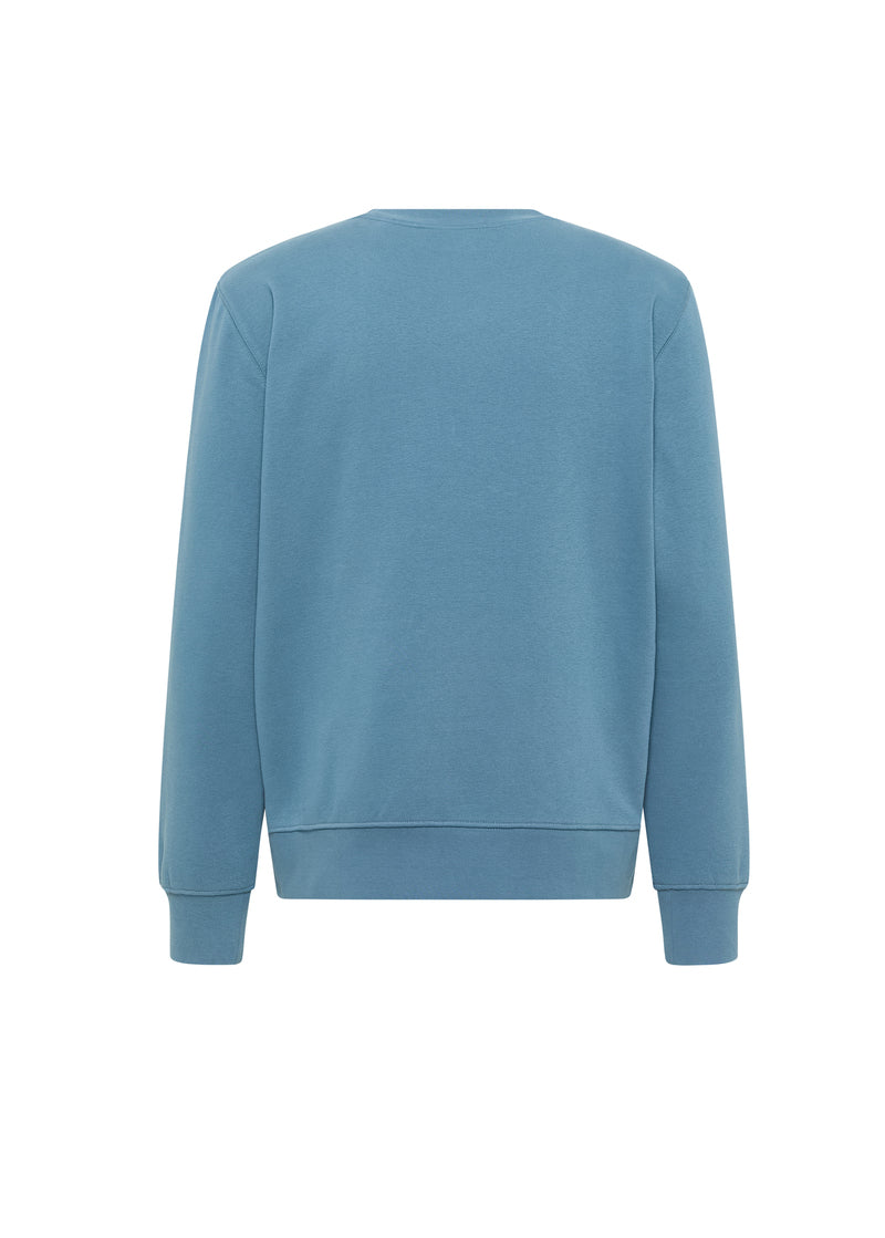 Męska Bluza Nierozpinana Mustang Style Clio Bluestone 1016963 5180