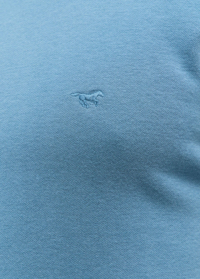 Męska Bluza Nierozpinana Mustang Style Clio Bluestone 1016963 5180