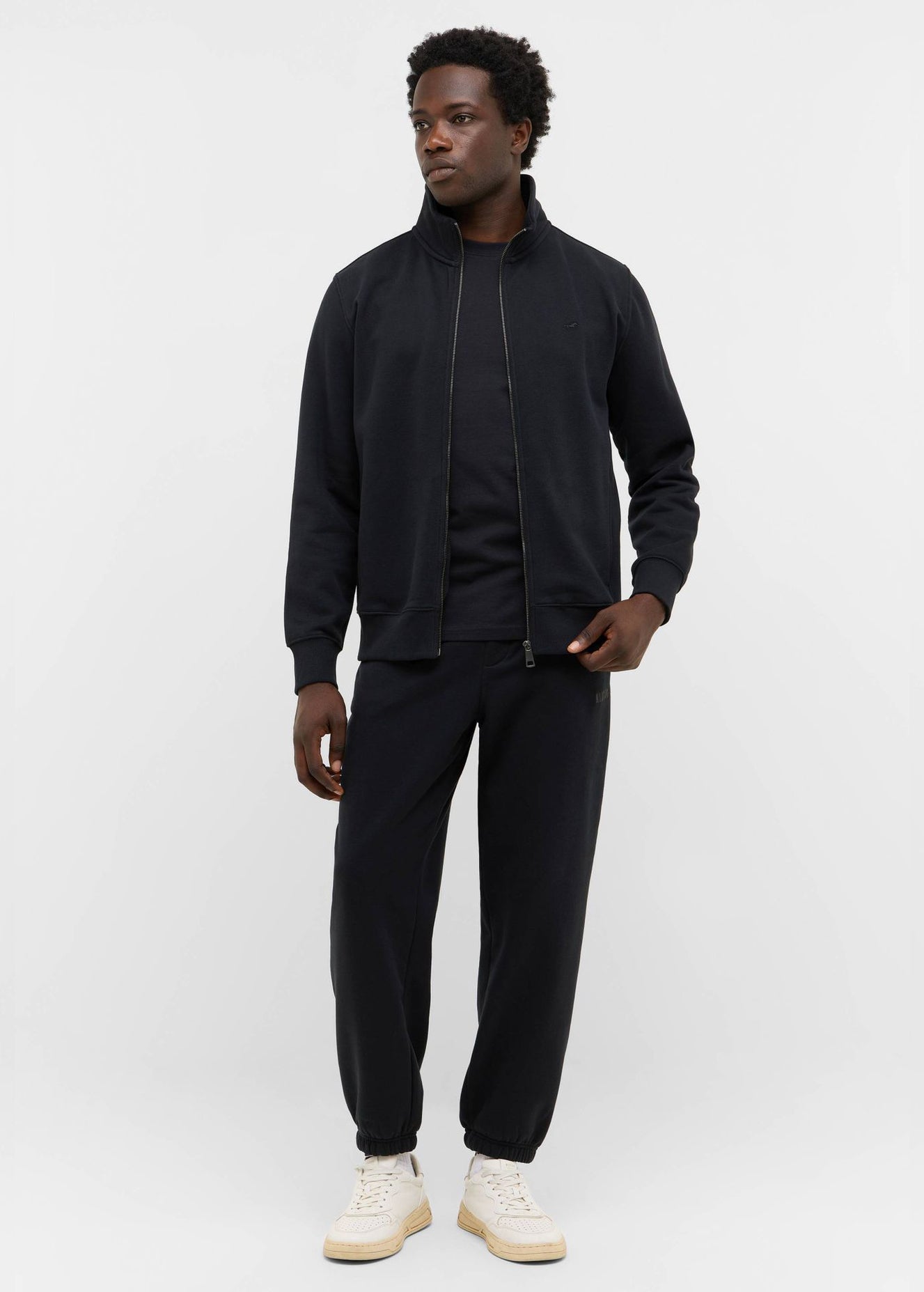 Męska Bluza Nierozpinana Mustang Style Dillon Jet Black 1016967 4188