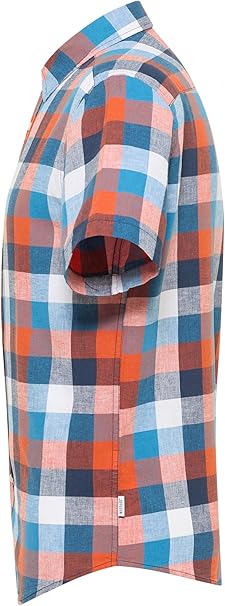 Męska koszula Mustang Style Berkeley Multi Big Vichy Check 1016471 12736