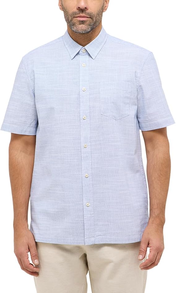 Męska koszula Mustang Style Darien Faded Denim 1016474 5124