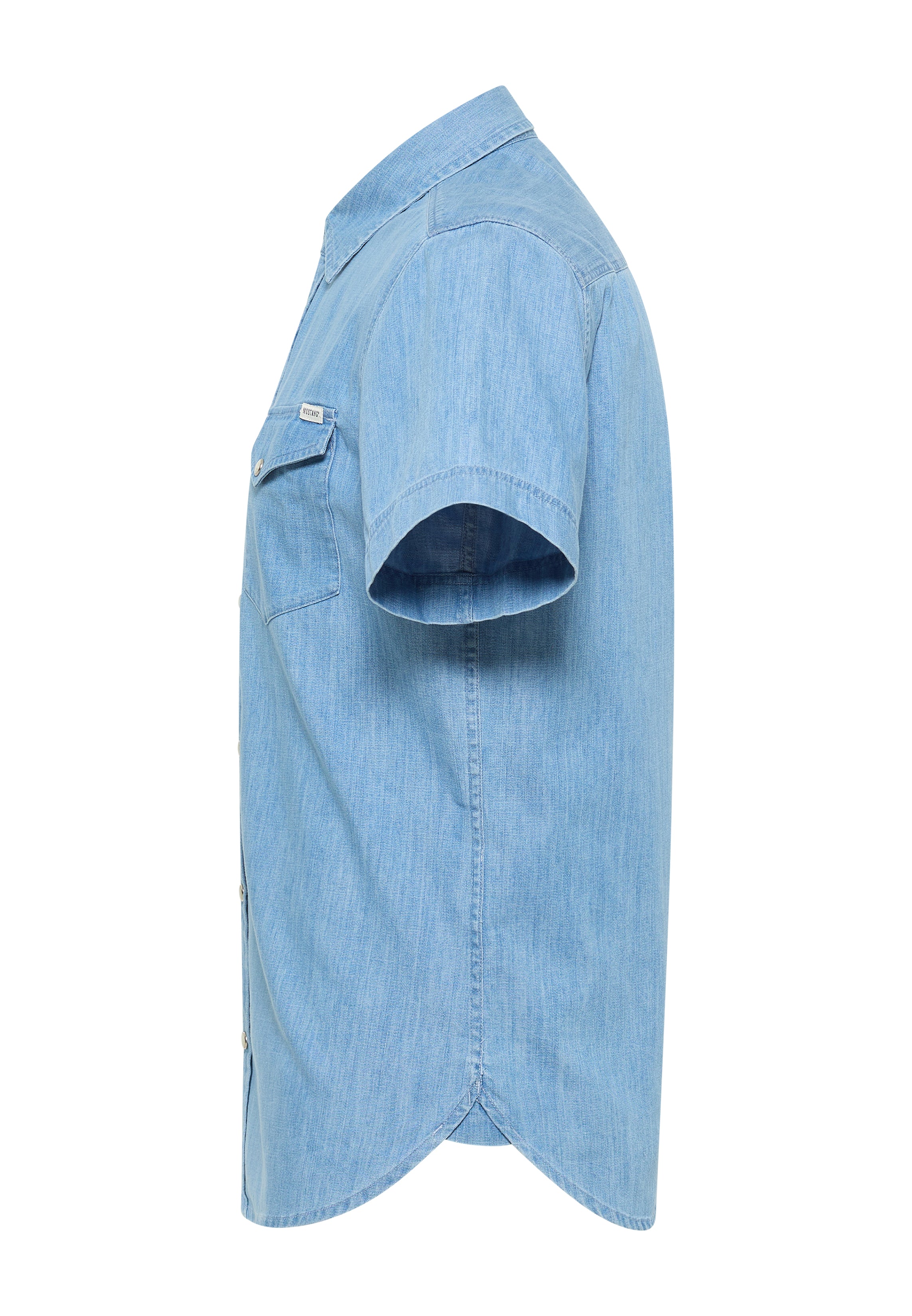 Męska koszula Mustang Style Eloy Denim Blue 1016467 5000 100